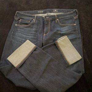 AG the Stevie crop cuffed jeans -30